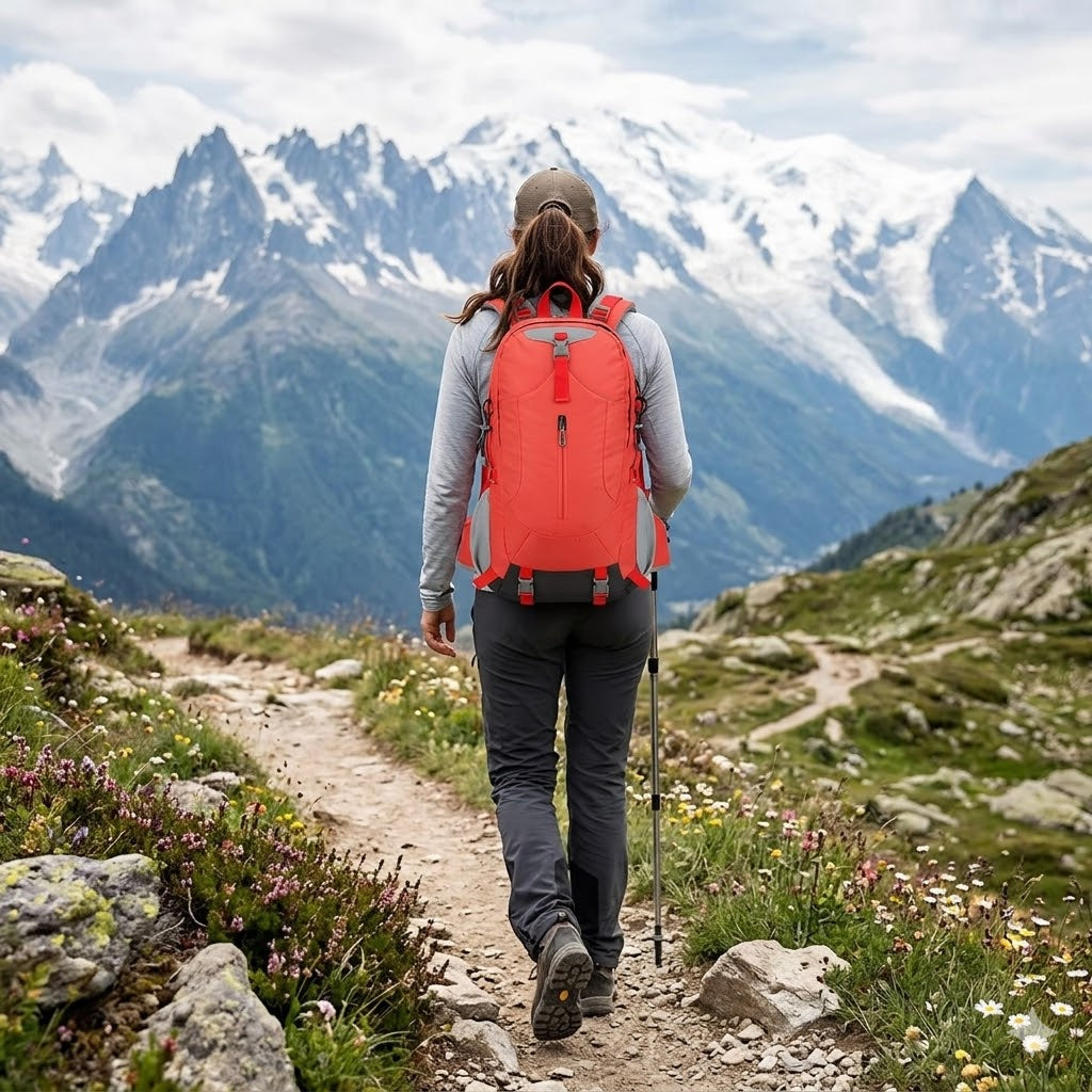 Multifunctional 35L Hiking Backpack