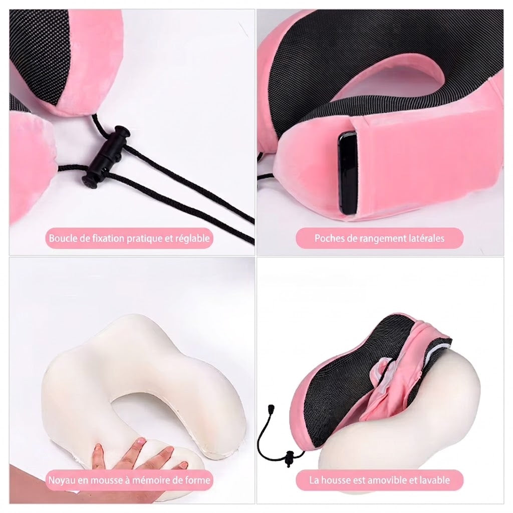 Pack Coussin Ergonomique à Mémoire De Forme