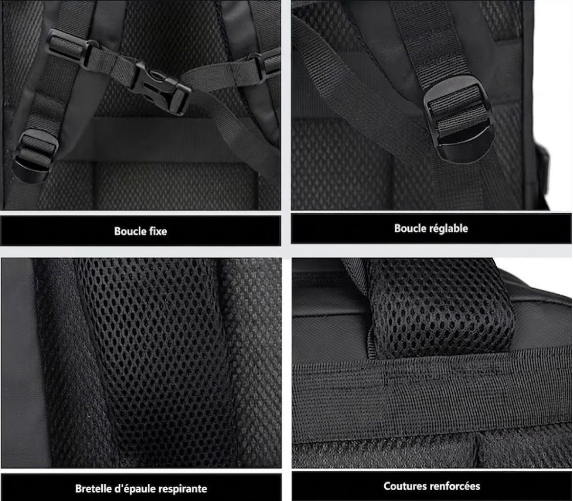 Sac à Dos Cabine Premium 45L - Confortable et Elégant