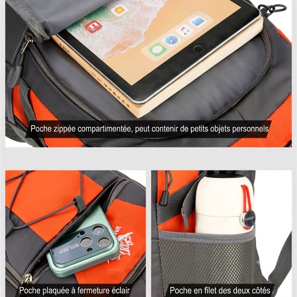 Ergonomic 40L Hiking Backpack