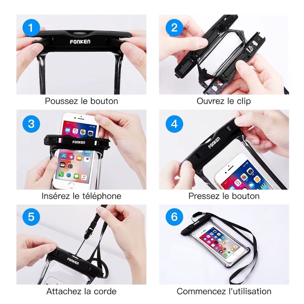 Coque Etanche Universelle IPX8
