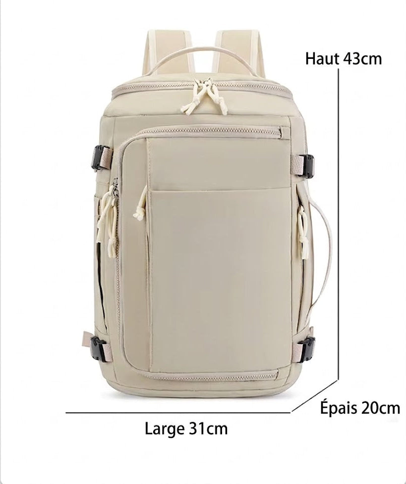 Sac Week-end Homme & Femme 30L - Elégant et Spacieux