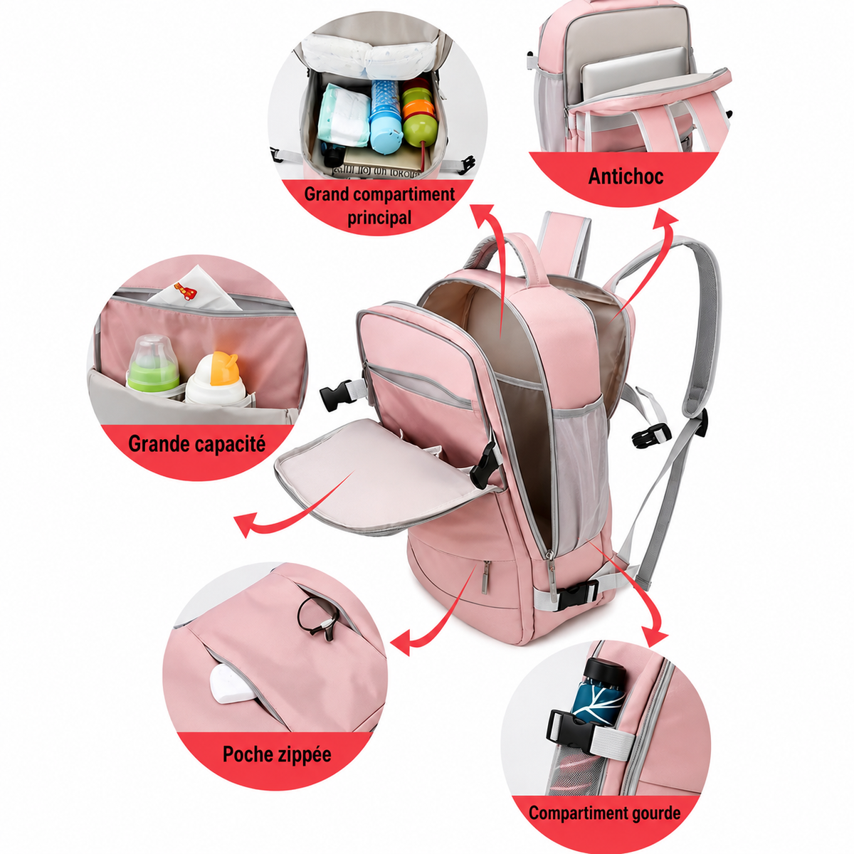 Sac à Dos Cabine 35L - Idéal pour Voyager