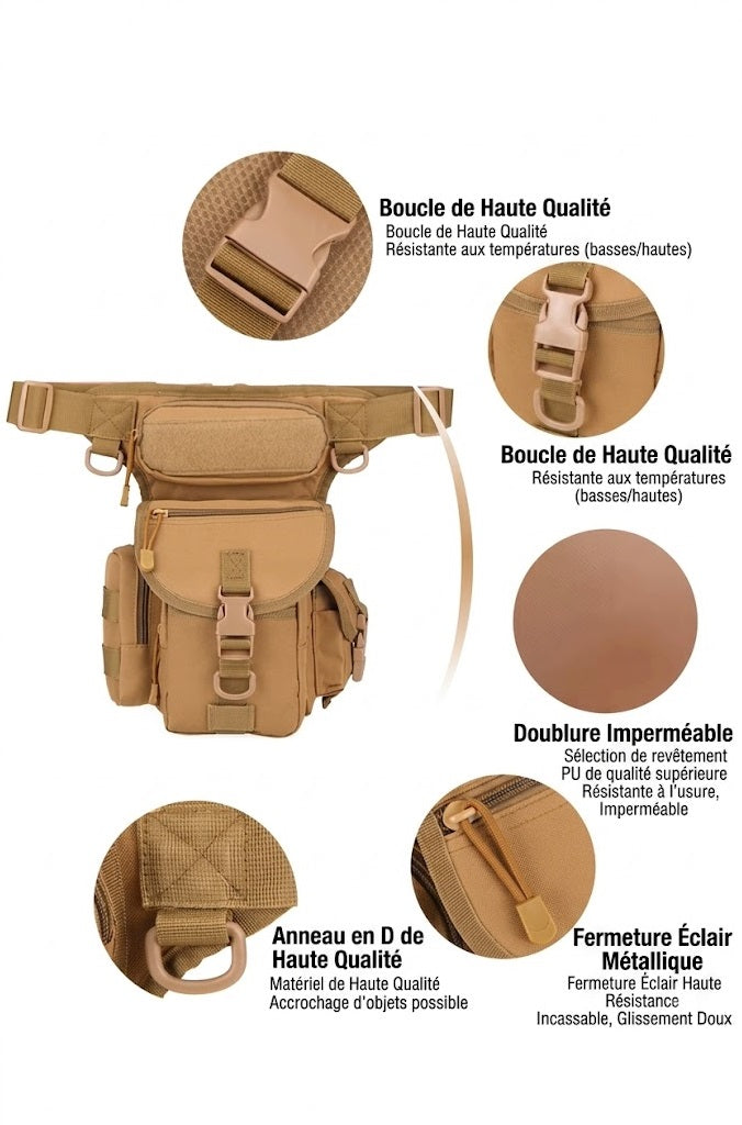 Coyote Tactical Drop Leg Bag