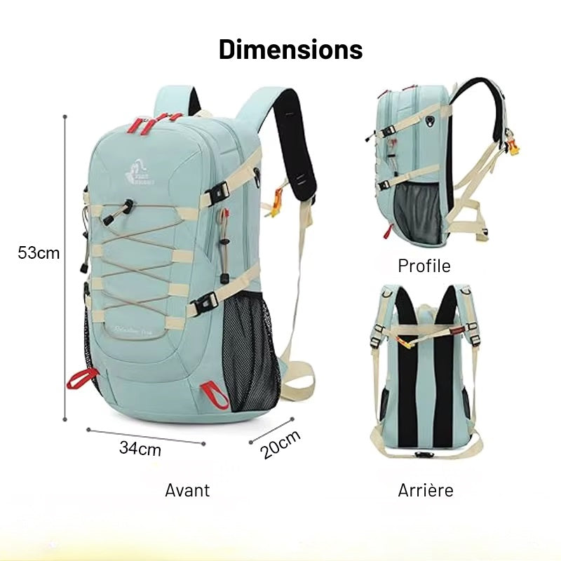 Sac à Dos de Randonnée 40L - Ergonomique & Multifonction
