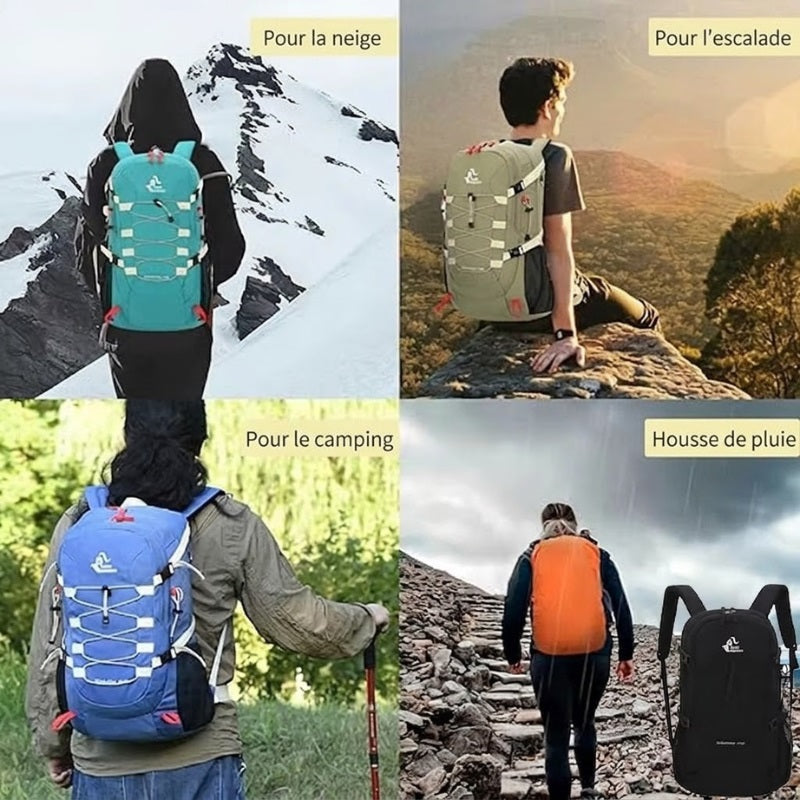 Sac à Dos de Randonnée 40L - Ergonomique & Multifonction