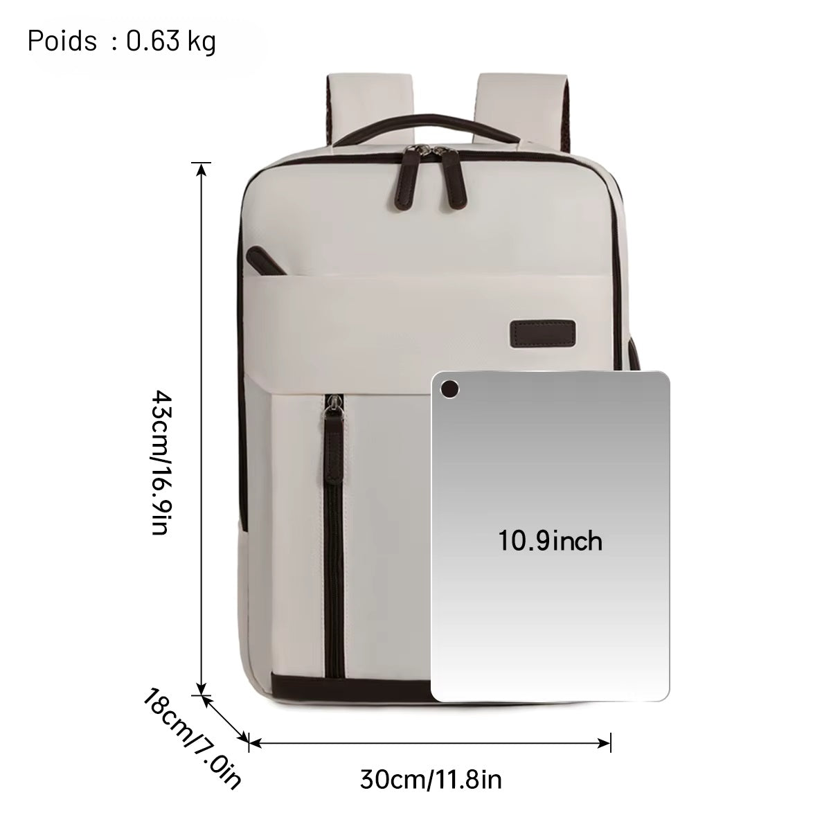 Sac à Dos Voyage 35L - Compact & Multifonction