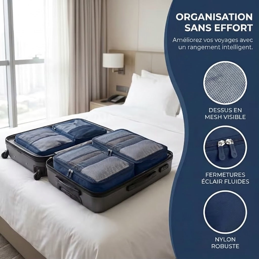 Cubes Organisateurs de Bagages
