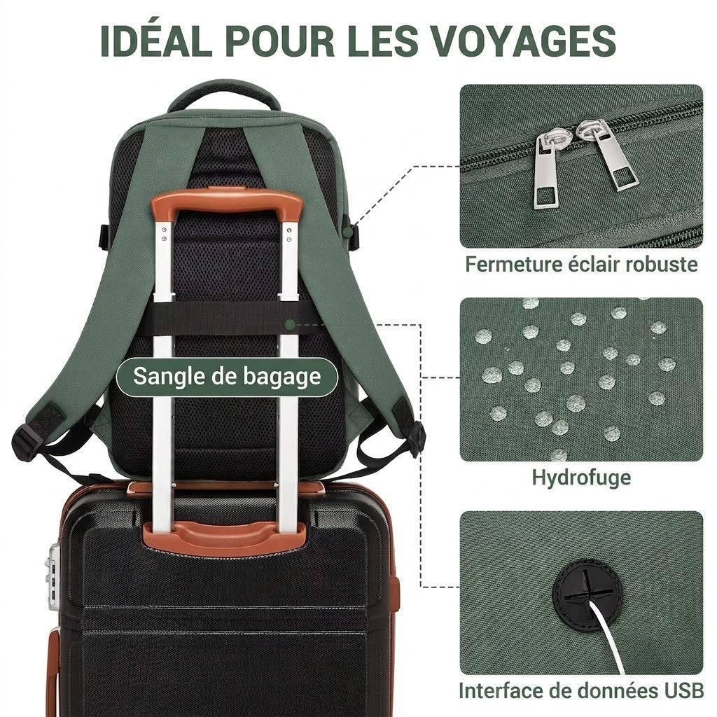 Sac à Dos Cabine 35L - 40x25x20cm