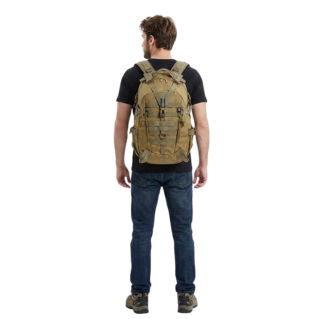 Sac à Dos Militaire Tactique MOLLE 50L - Confortable & Résistant