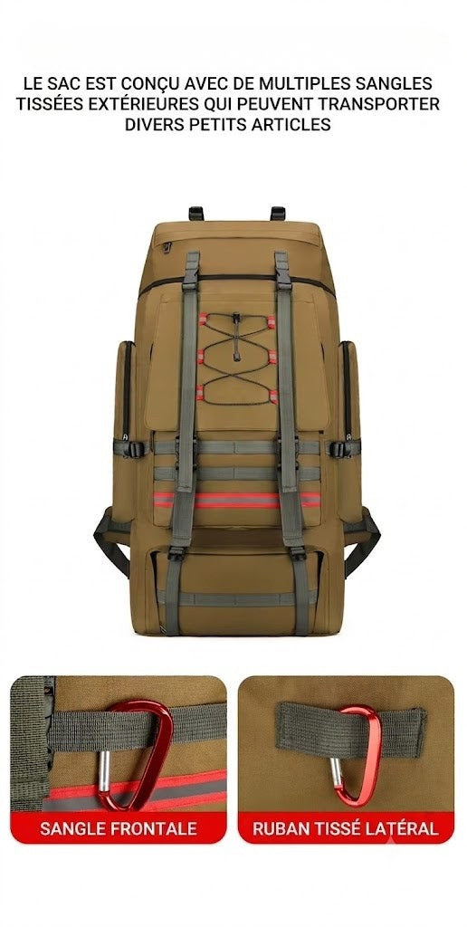 XL Tactical Backpack - 130L