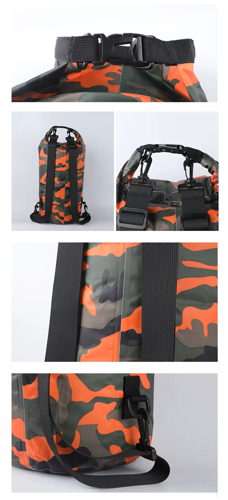Sac à Dos Imperméable Camouflage 10L et 15L - Protection Totale Contre la Pluie