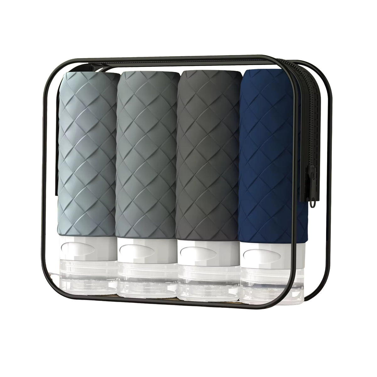 Kit flacons de voyage en silicone