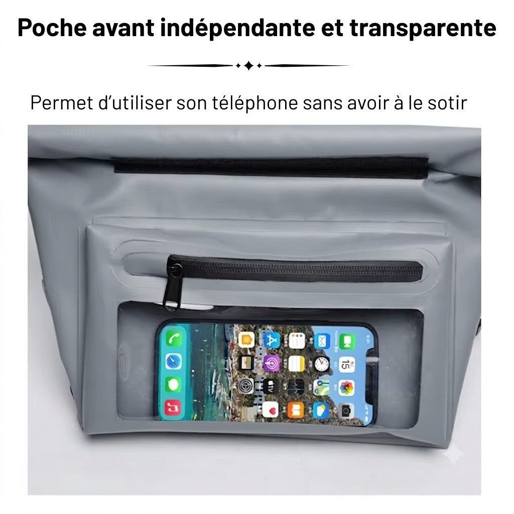 Sacoche Etanche Roll Top 0,5L - Vos objets Protéger Contre l'Eau