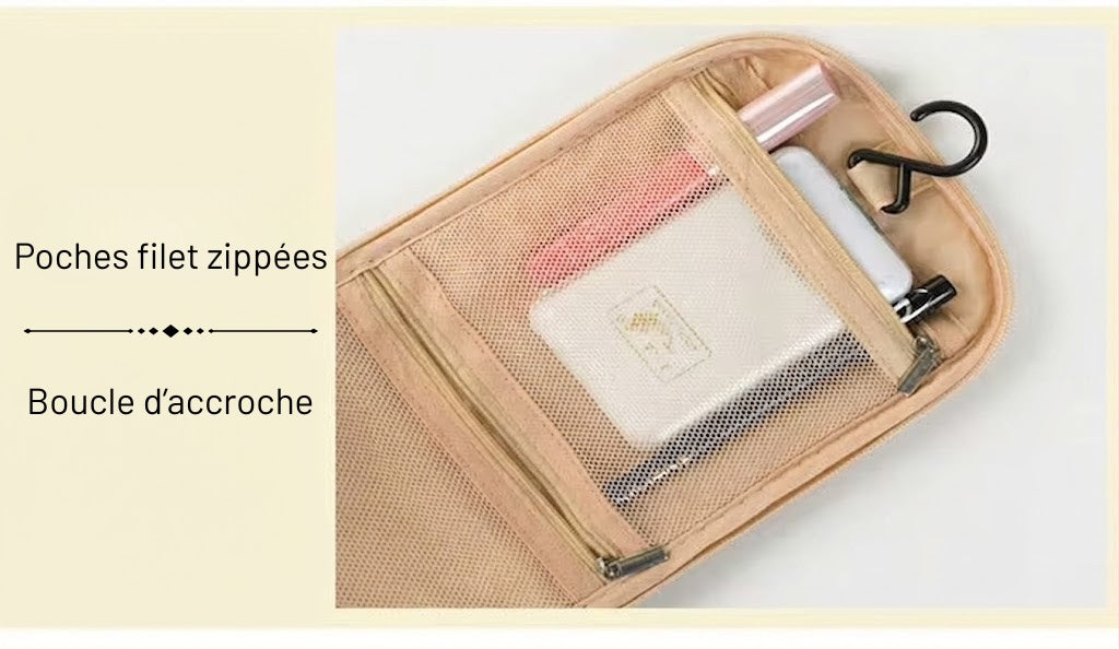 Trousse de Toilette Suspendue Nomade