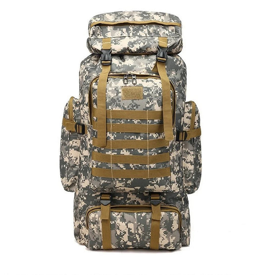 Sac à Dos Alpinisme 80L - Grande Capacité, Voyage & Aventure