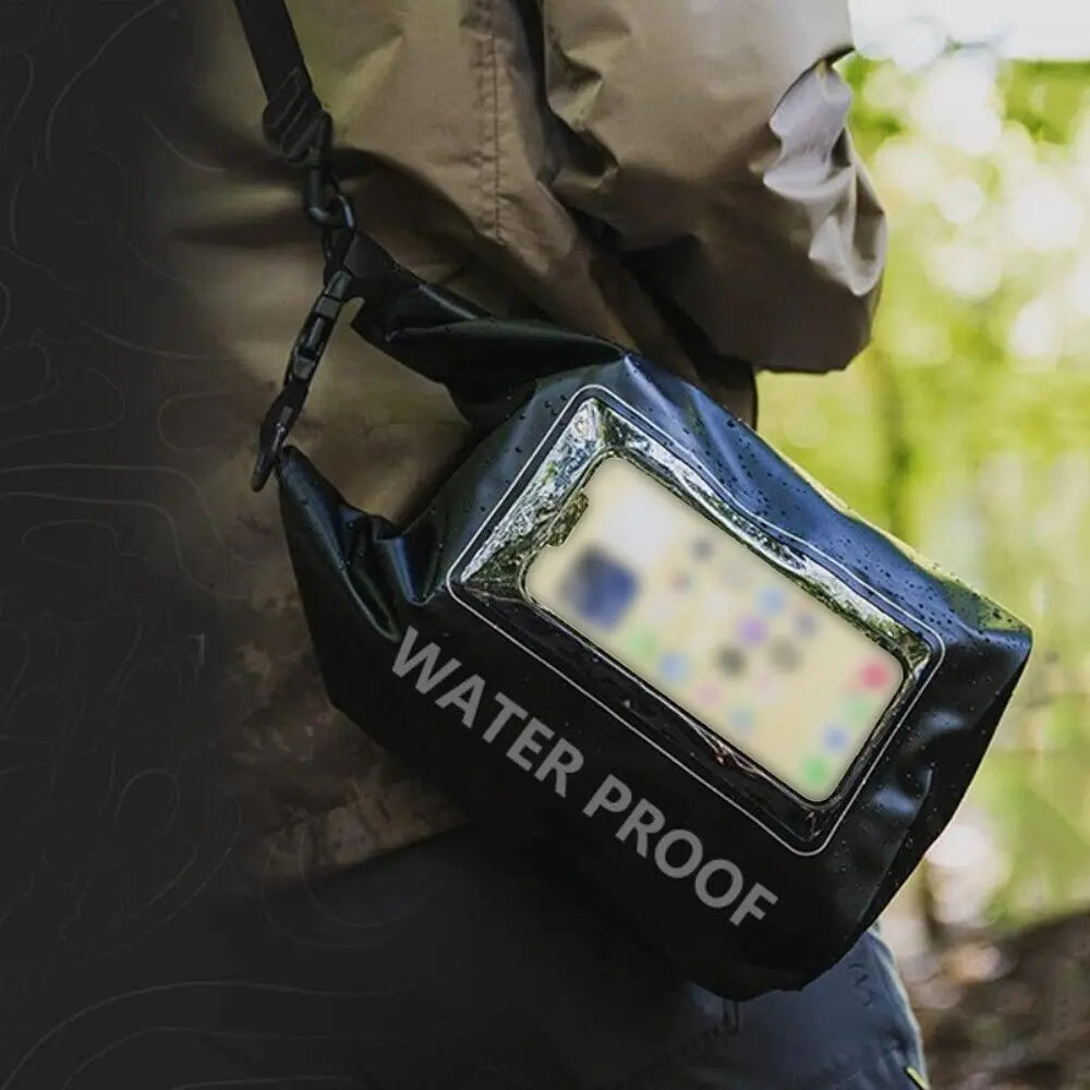 Sacoche Etanche avec Fenêtre Tactile pour Smartphone 2L - Vos Affaires au Sec