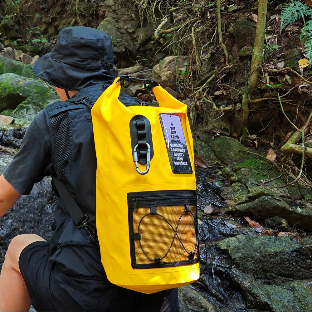 Sac à Dos Waterproof avec Fenêtre Tactile 20 et 30L - Multifonction, Idéal Sport