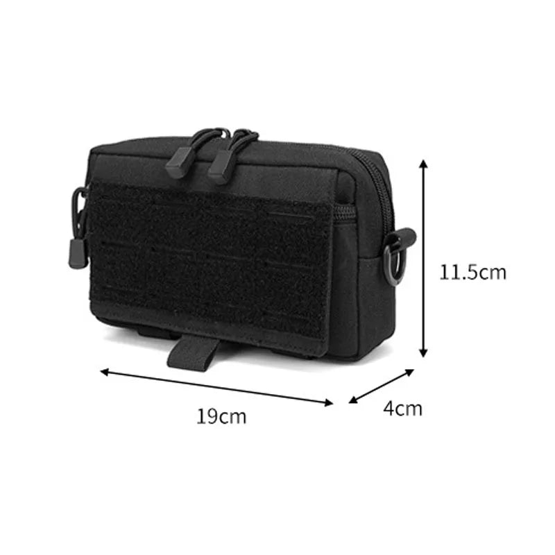 Pochette Tactique MOLLE -  Pratique & Discrète