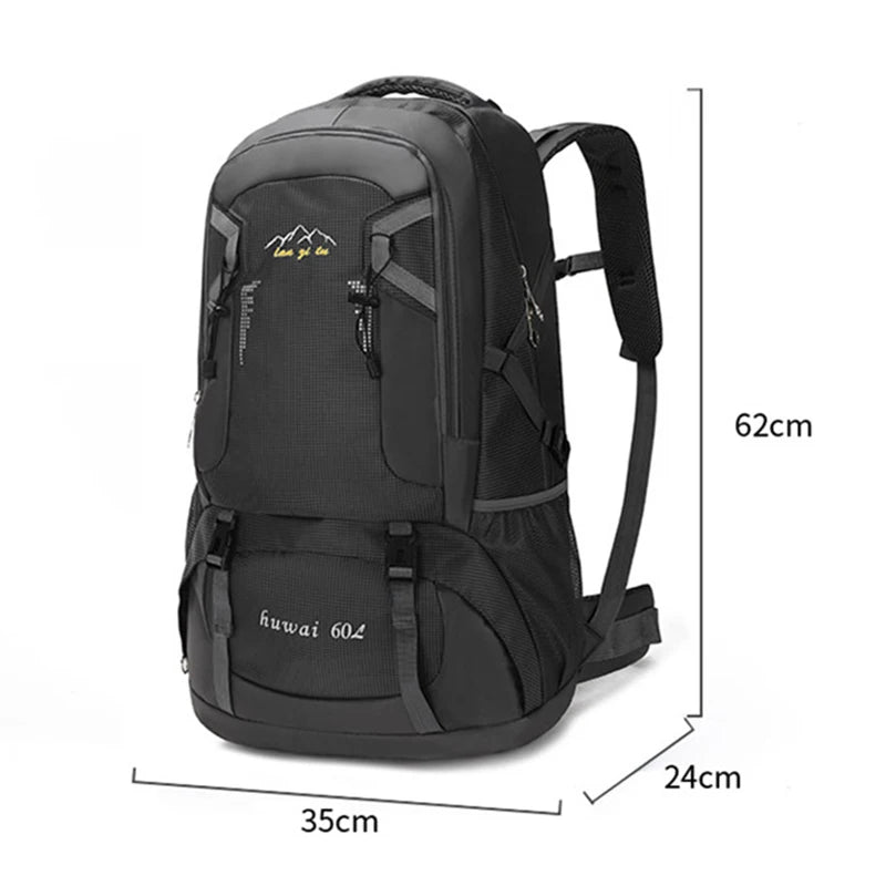 Sac à dos Trekking 60L - Confort & Organisation