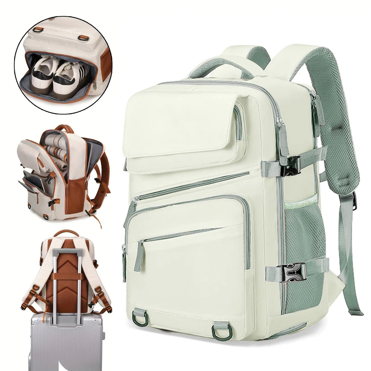 Sac à Dos Voyage 30L - Format Cabine & Organisation Optimisée