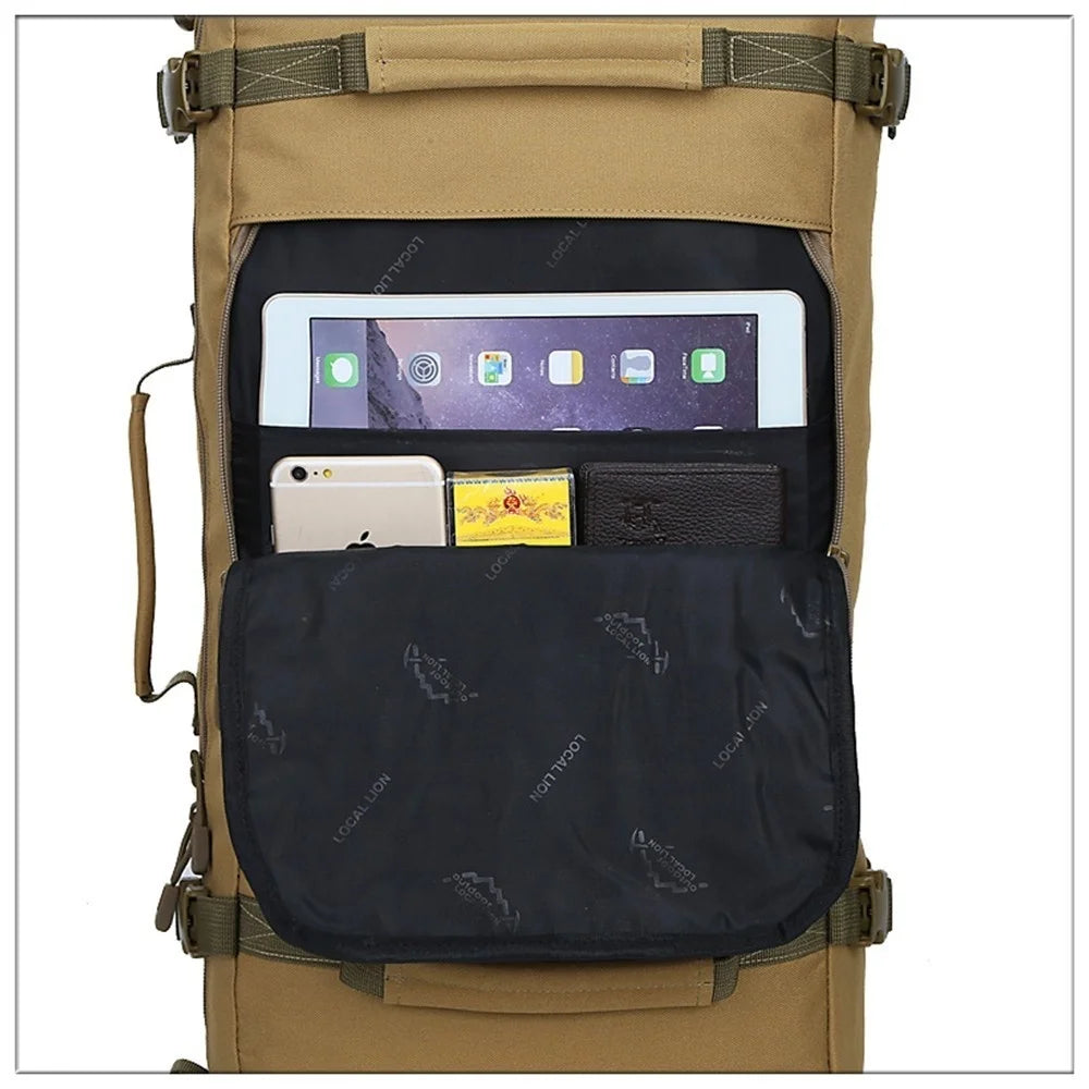 Sac De Voyage Tactique 3 en 1 50L - Modulable & Grande Capacité
