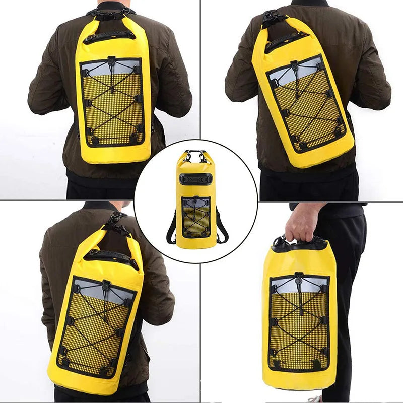 Sac à Dos Waterproof 10L 20L 30L - Robuste, Confortable & Etanche