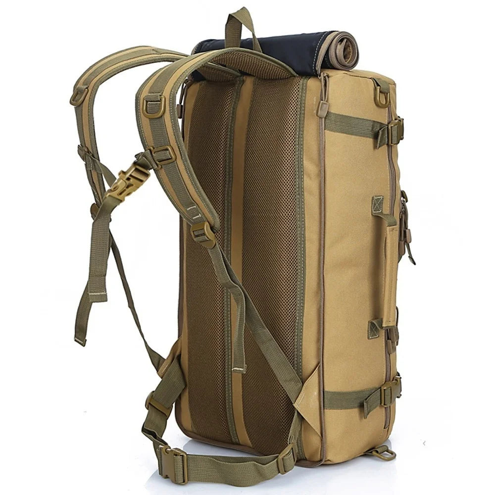 Sac De Voyage Tactique 3 en 1 50L - Modulable & Grande Capacité