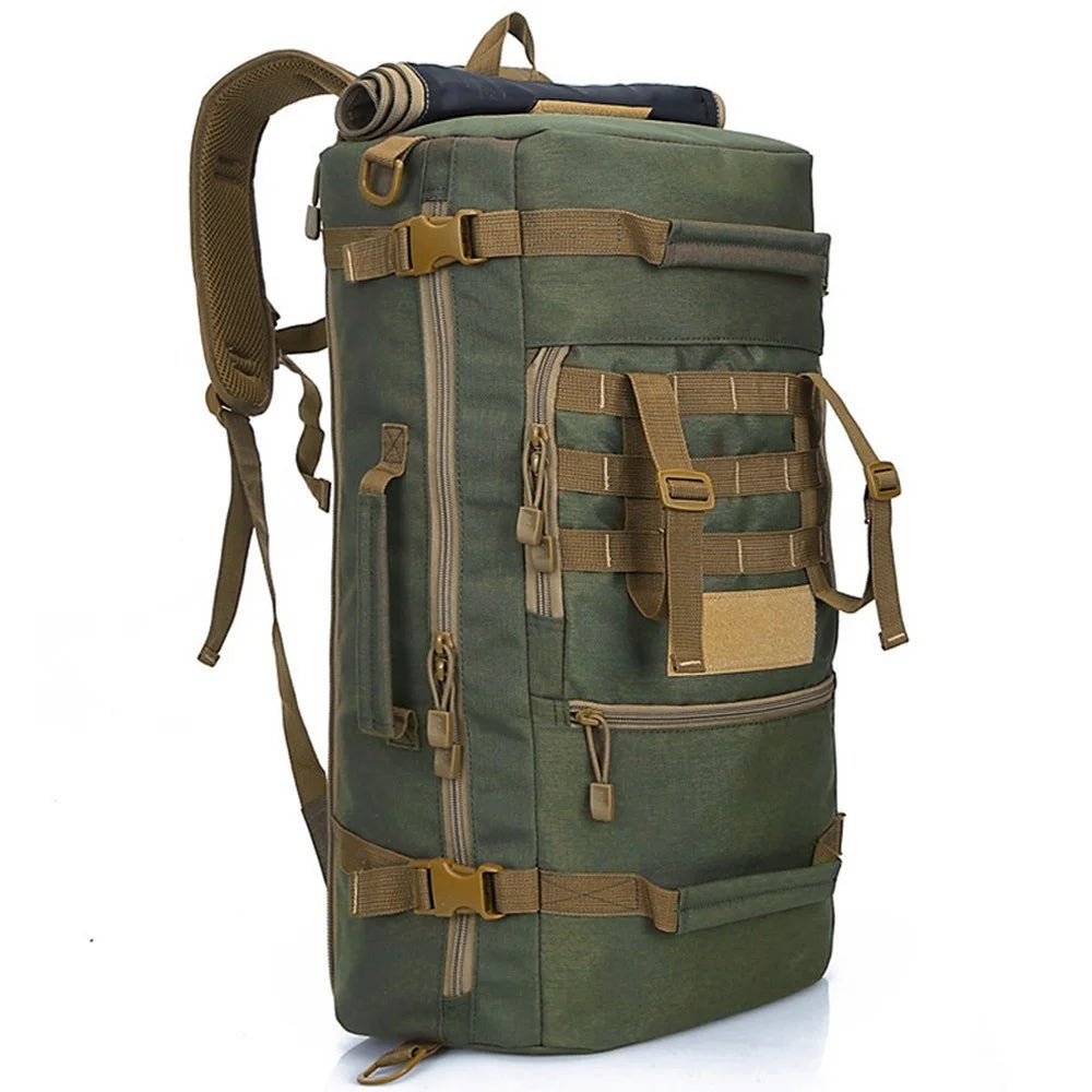 Sac De Voyage Tactique 3 en 1 50L - Modulable & Grande Capacité