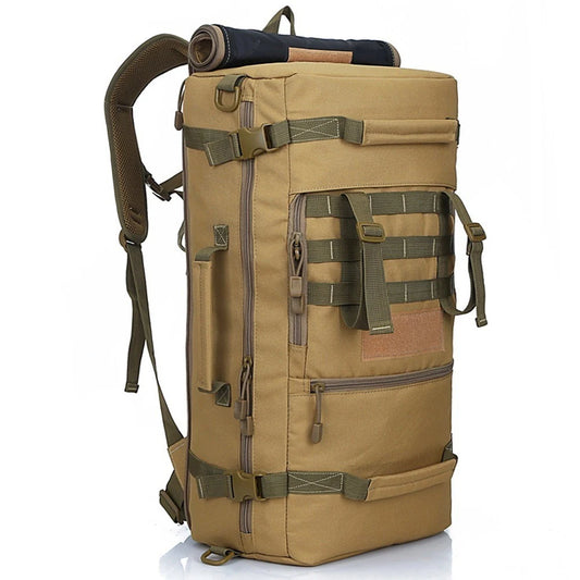 Sac De Voyage Tactique 3 en 1 50L - Modulable & Grande Capacité