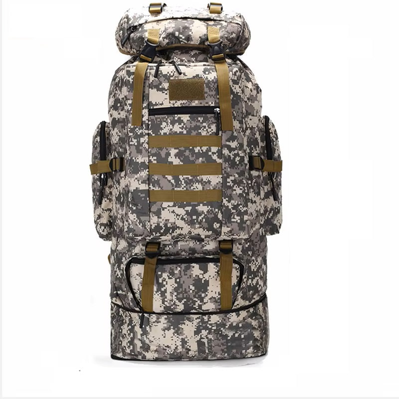 Sac à Dos Alpinisme 80L - Grande Capacité, Voyage & Aventure