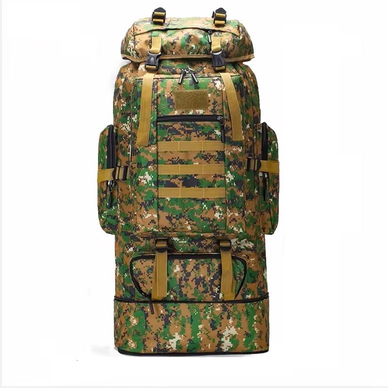 Sac à Dos Alpinisme 80L - Grande Capacité, Voyage & Aventure