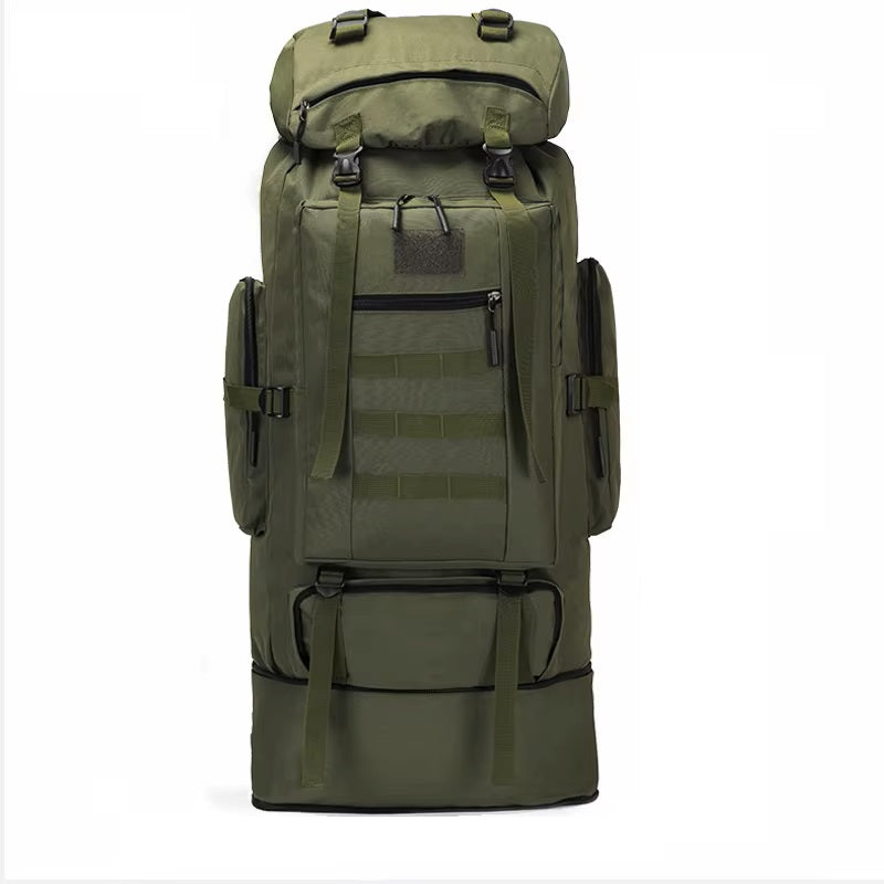 Sac à Dos Alpinisme 80L - Grande Capacité, Voyage & Aventure