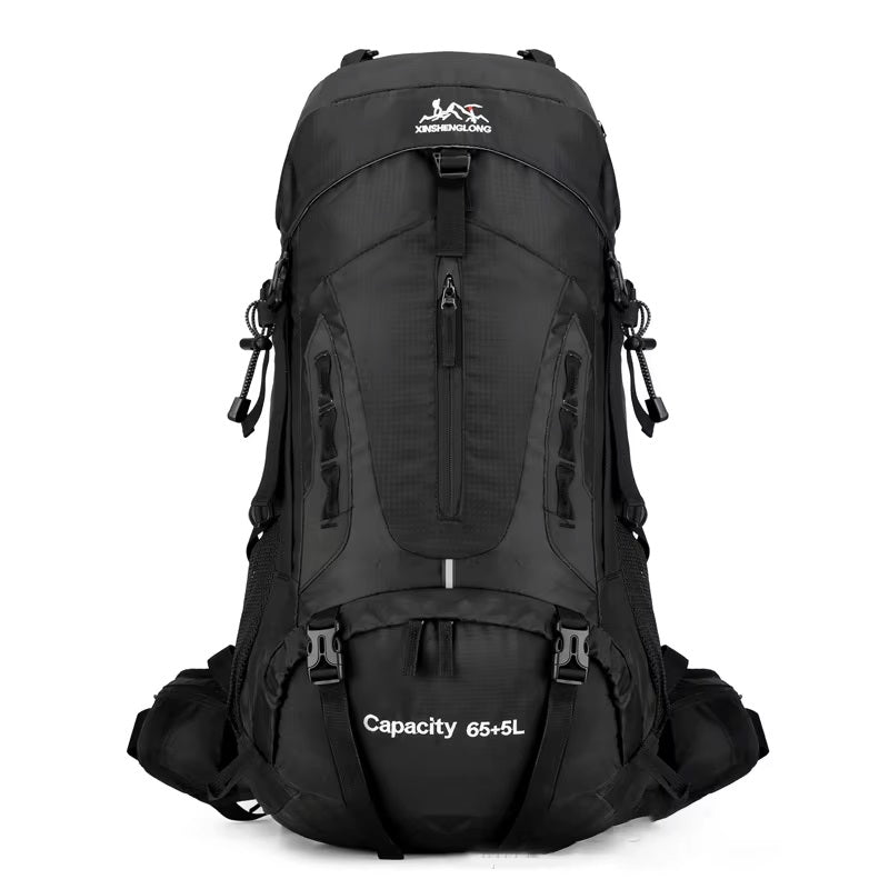 Large volume 70L hiking backpack