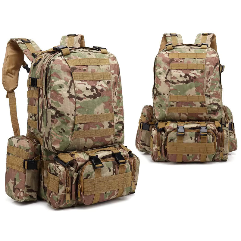 4-in-1 50L Modular Tactical Backpack