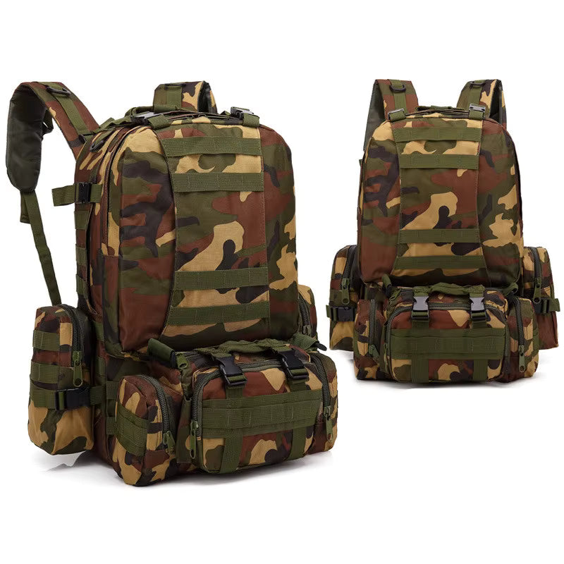 4-in-1 50L Modular Tactical Backpack