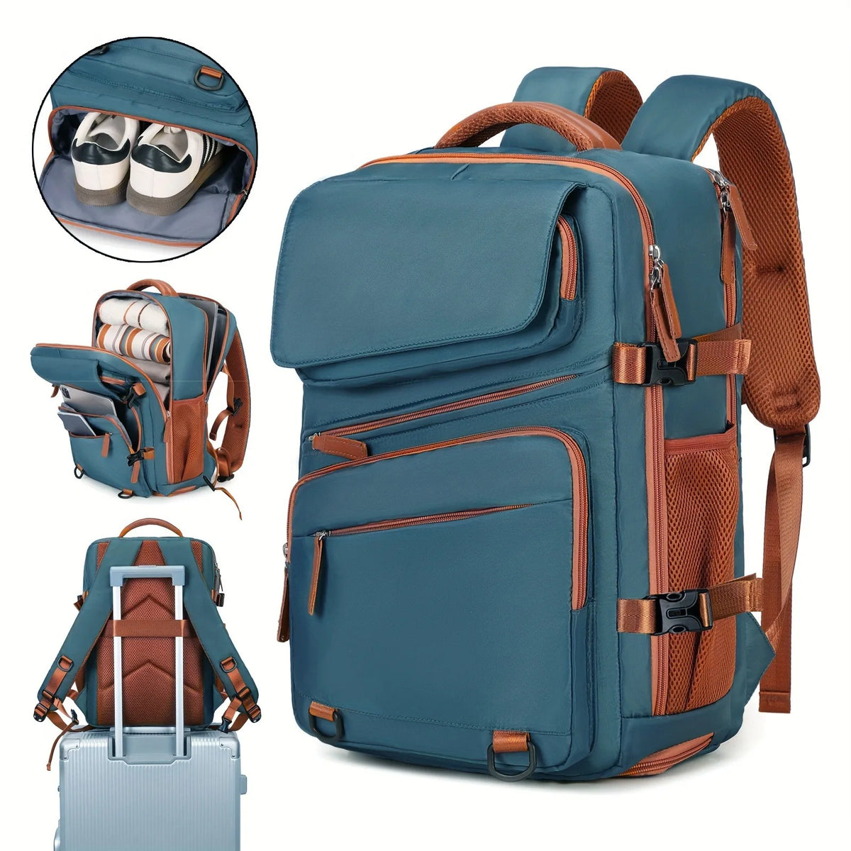 Sac à Dos Voyage 30L - Format Cabine & Organisation Optimisée
