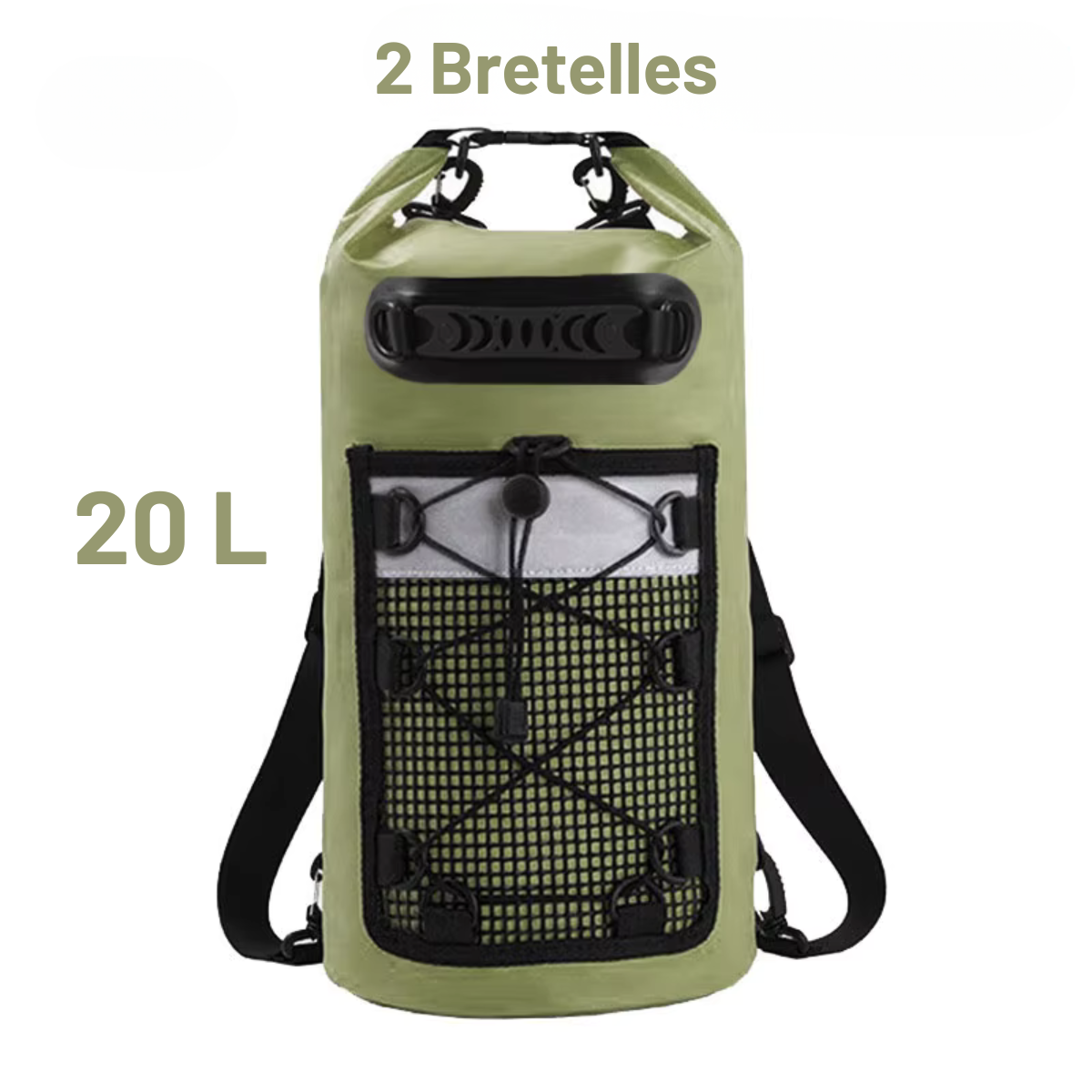 Sac à Dos Waterproof 10L 20L 30L - Robuste, Confortable & Etanche