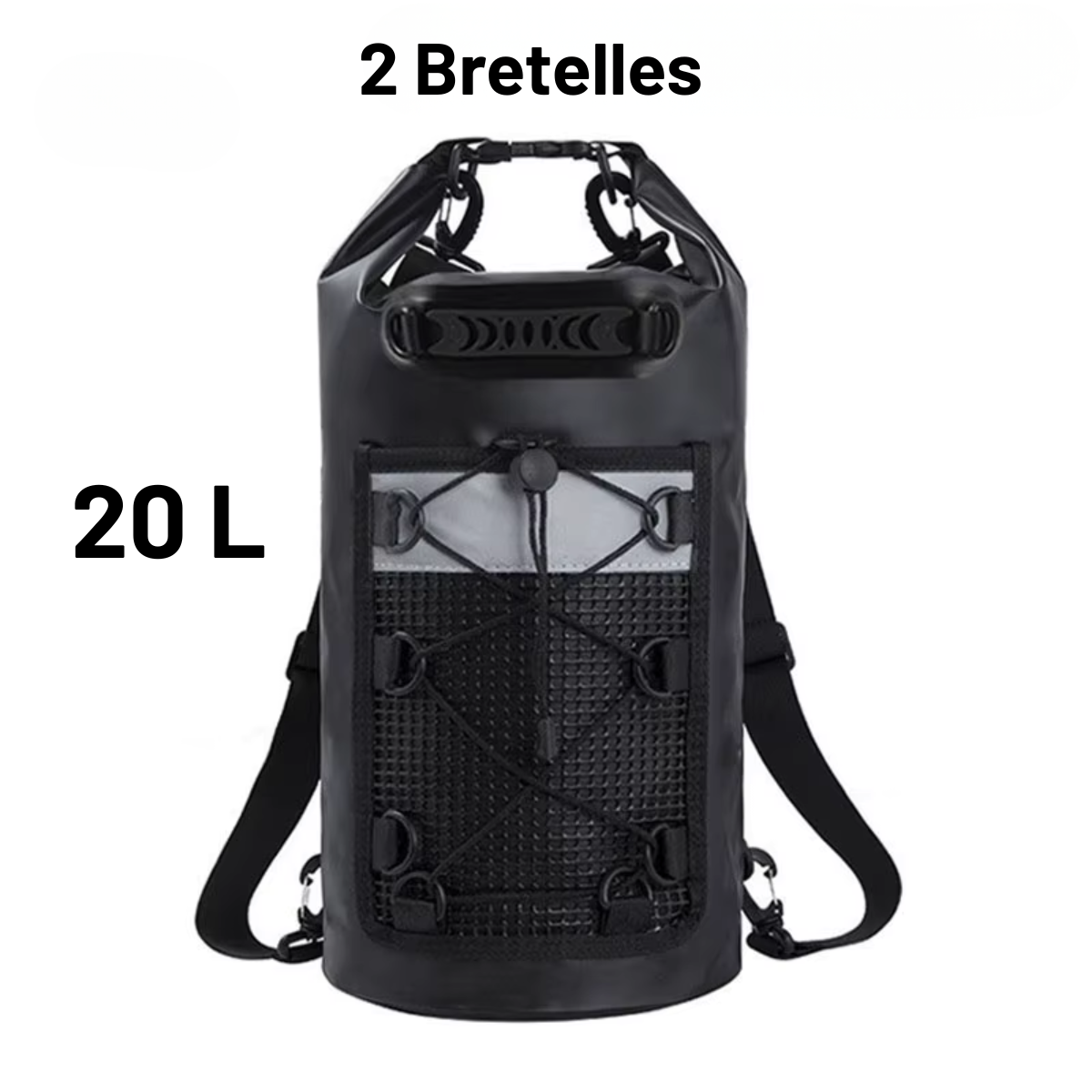 Sac à Dos Waterproof 10L 20L 30L - Robuste, Confortable & Etanche