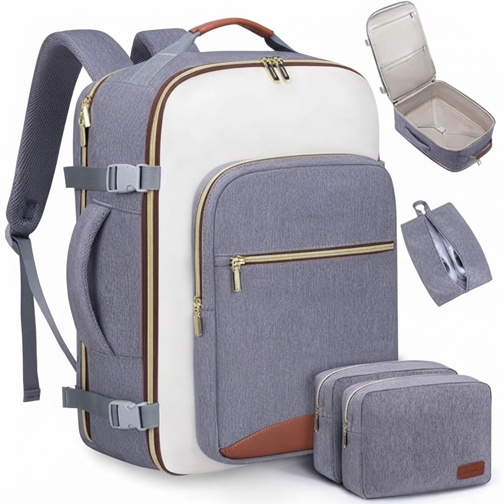 Sac à Dos de Voyage Cabine 40L Multifonction – Idéal Court Séjour