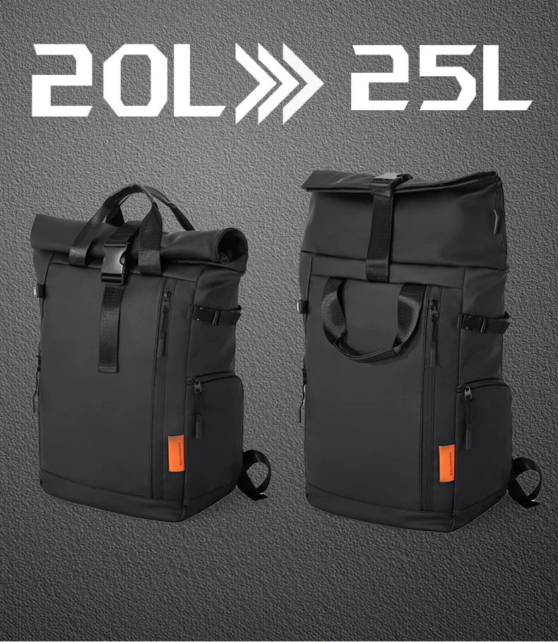 Sac à Dos Roll Top 25L - Léger & Sécurisé