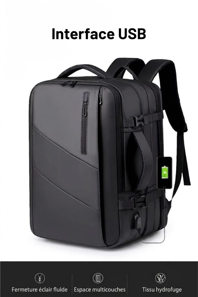 Sac à Dos Cabine Premium 45L - Confortable et Elégant