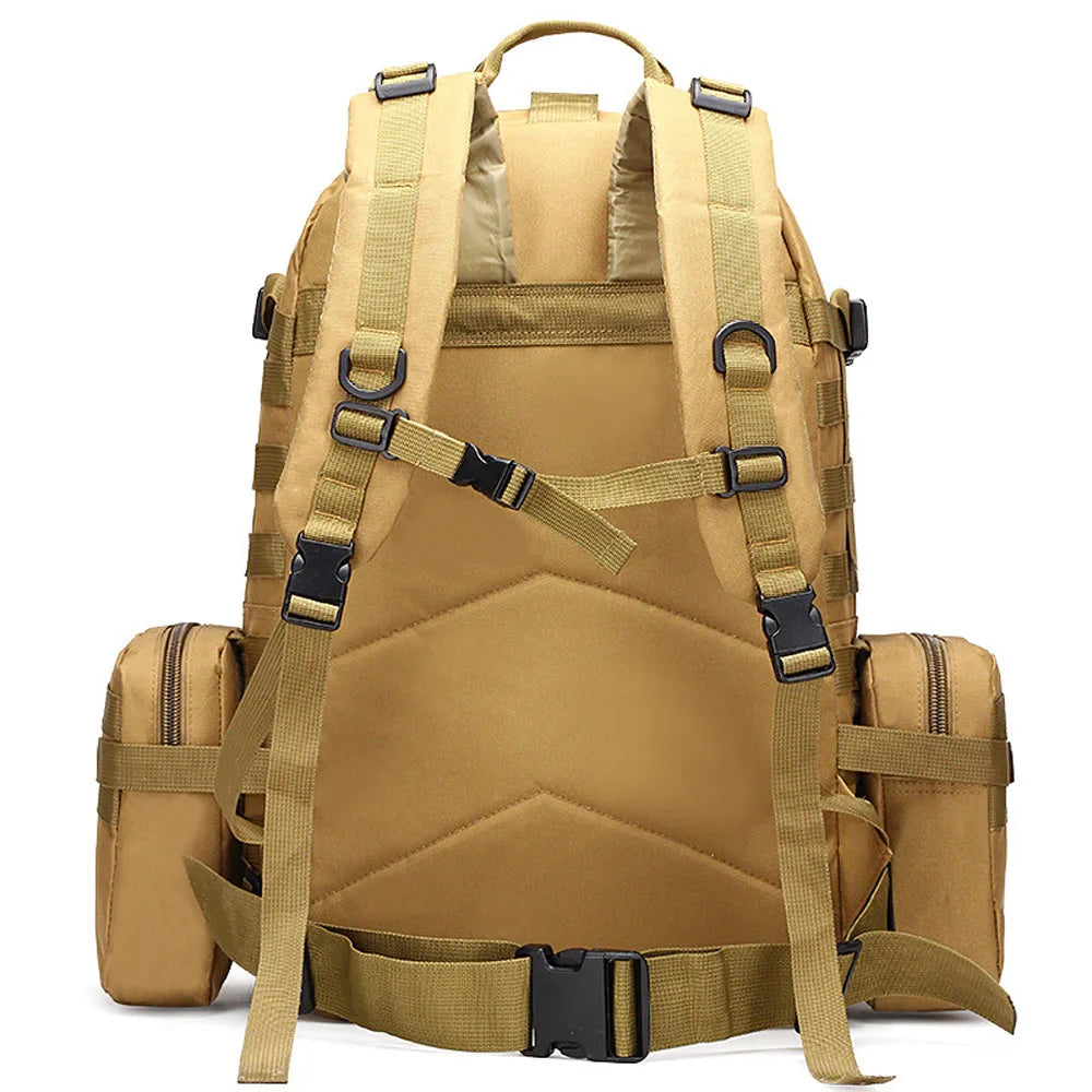4-in-1 50L Modular Tactical Backpack