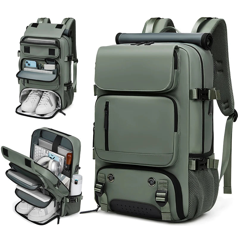 Sac à Dos de Voyage 40L - Compatible Avion & Grande Capacité