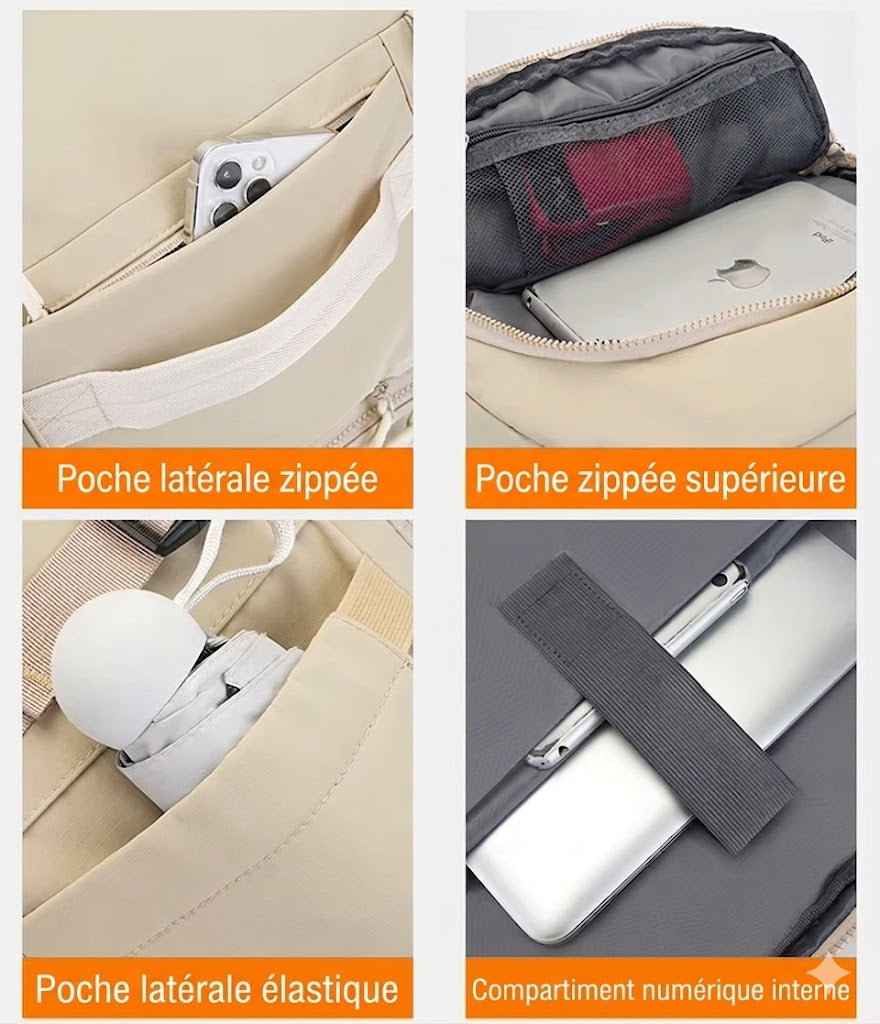Sac Week-end Homme & Femme 30L - Elégant et Spacieux