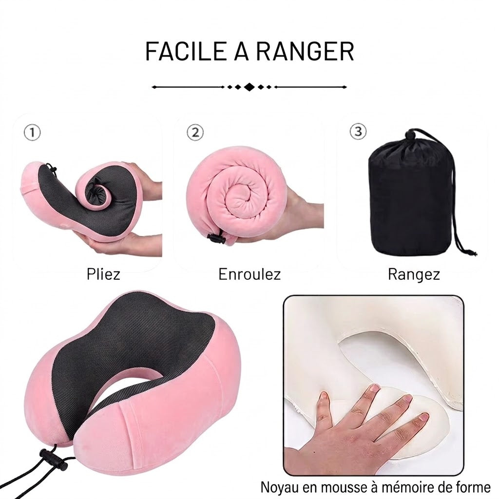 Pack Coussin Ergonomique à Mémoire De Forme