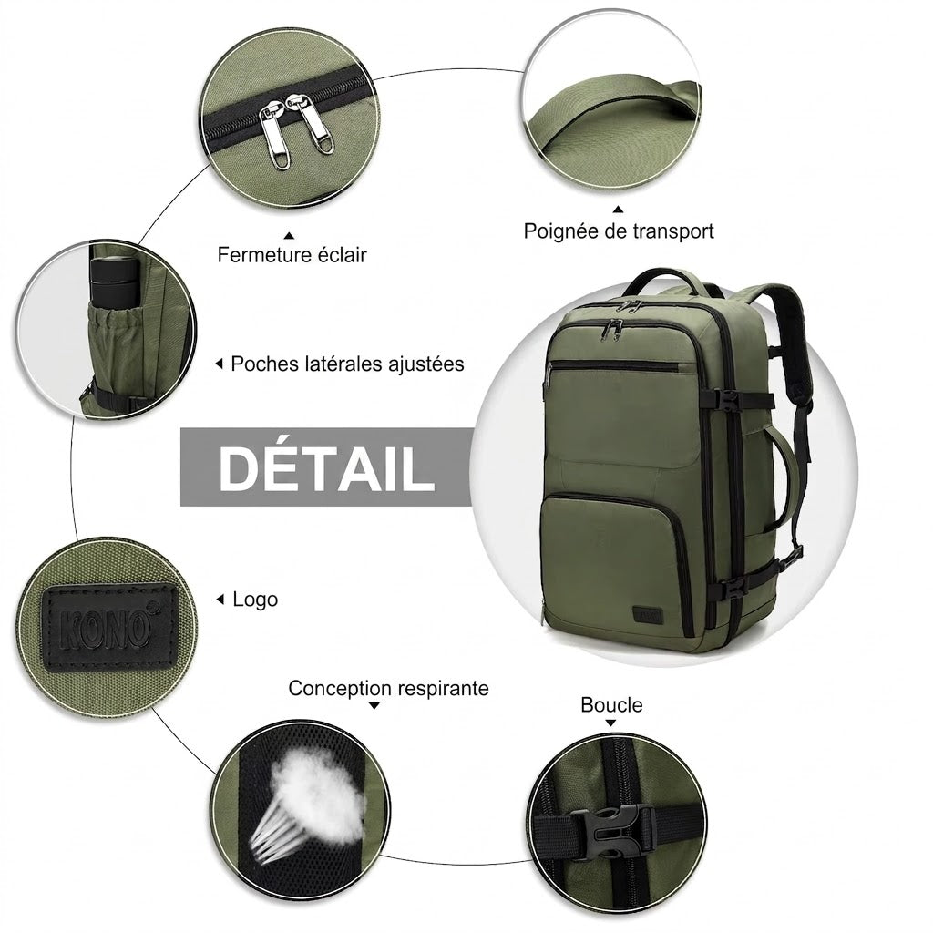 Travel Backpack - Cabin & Business Approved