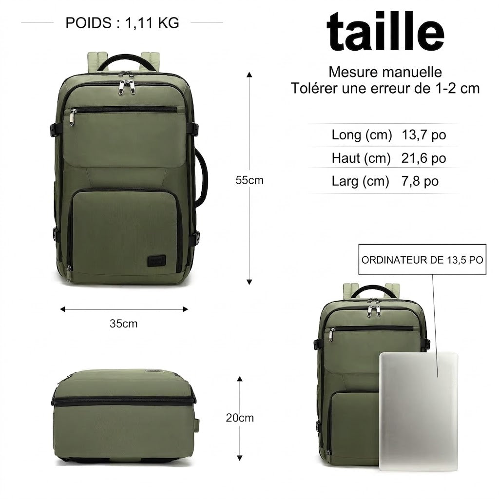 Travel Backpack - Cabin & Business Approved