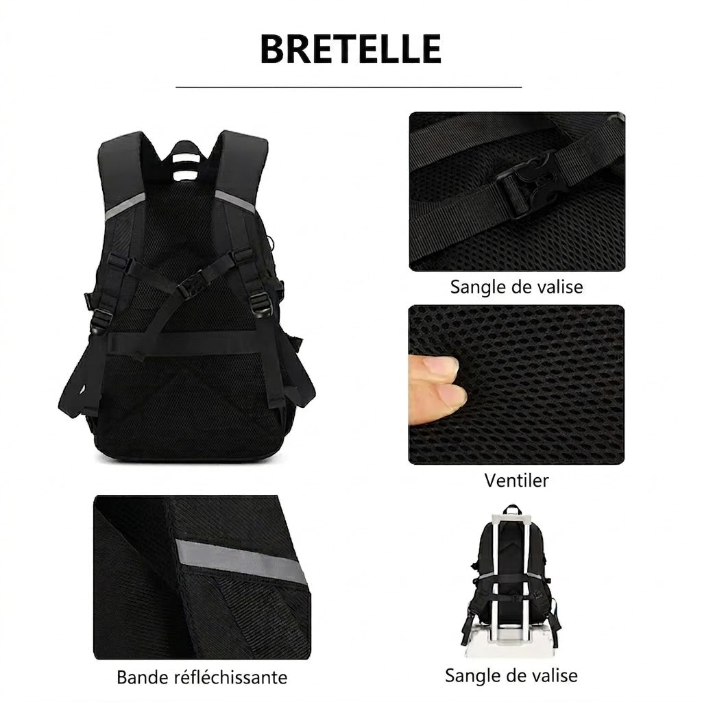 Sac à Dos de Randonnée Outdoor 35L - Performance & Confort Quotidien