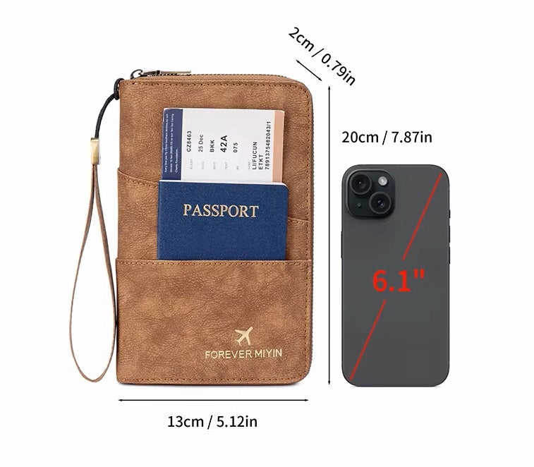 Pochette de Voyage Sécurisée multifonction - XL